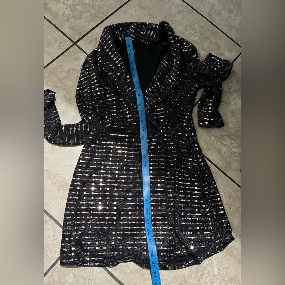 Windsor Gold & Black sparkly romper - Picture 6 of 8